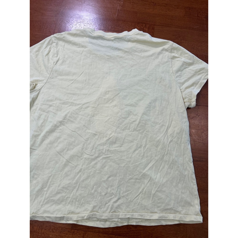 Polo Ralph Lauren T-Shirt Mens XL Yellow Polo Bear Graphic Short Sleeve Tee - Picture 8 of 9